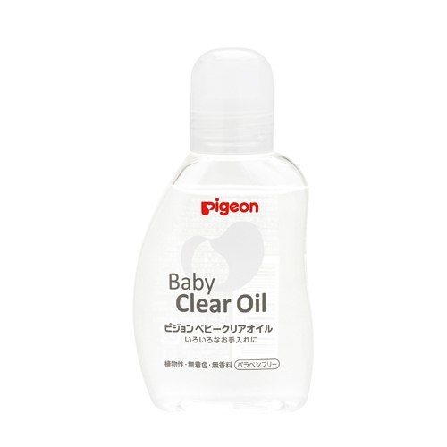 Pigeon Baby clear oil Детское масло для тела, 80 мл