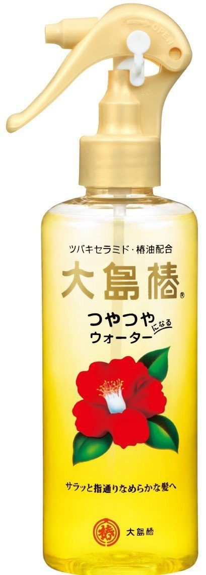 Oshima Tsubaki Hair Water Спрей для волос с маслом камелии, 180 мл