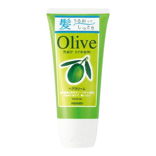 YANAGIYA Olive hair cream Оливковый крем-уход для волос, 160 г