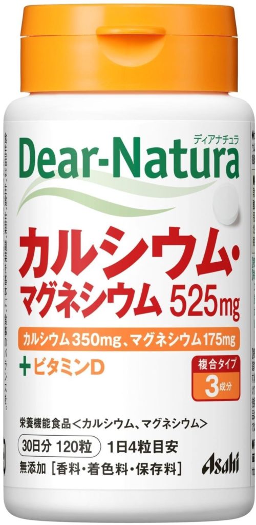 Asahi Dear Natura Кальций, магний + витамин D, курс 30 дней
