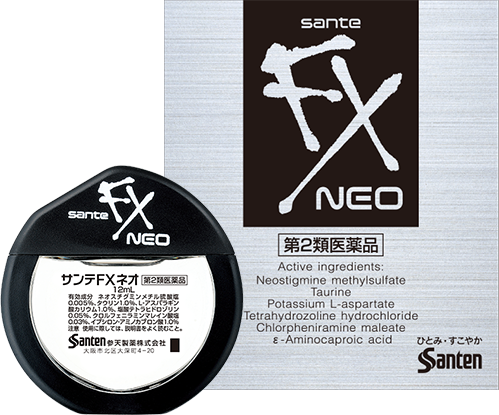 Капли для глаз Sante FX Neo, 12 мл, индекс свежести 5