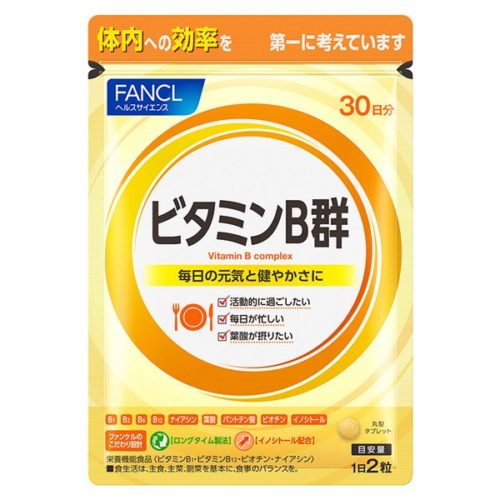 FANCL Комплекс витаминов группы B, курс 30/90 дней