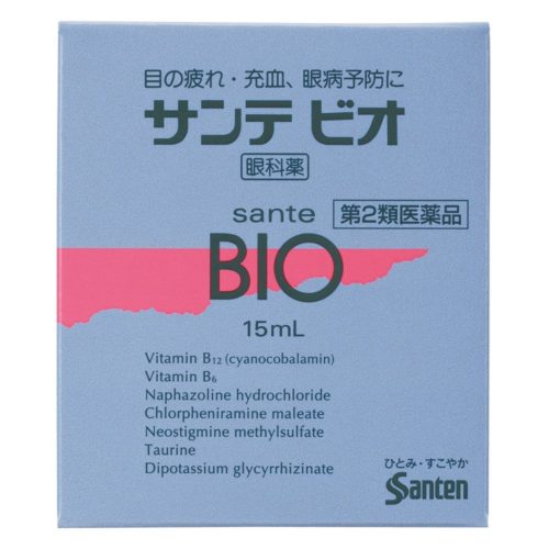 Капли для глаз Sante BIO, 15 мл, индекс свежести 2