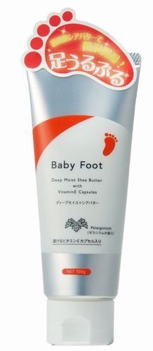 Baby Foot Глубоко увлажняющий крем для ног с маслом Ши и витамином Е, 100 гр