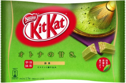 Kit Kat mini Matcha Кит кат Зеленый чай, 14 шт.