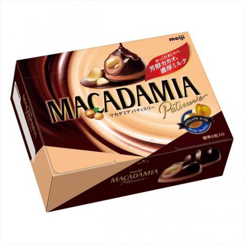 Meiji Macadamia Patisserie Орех макадамия в шоколаде, 6 шт.
