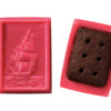 Bourbon Alfort Mini Премиум шоколад с 40% клубники и какао-печеньем, 12 шт.