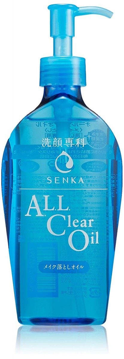 Shiseido Senka All Clear Oil, Масло для снятия макияжа и очищения лица
