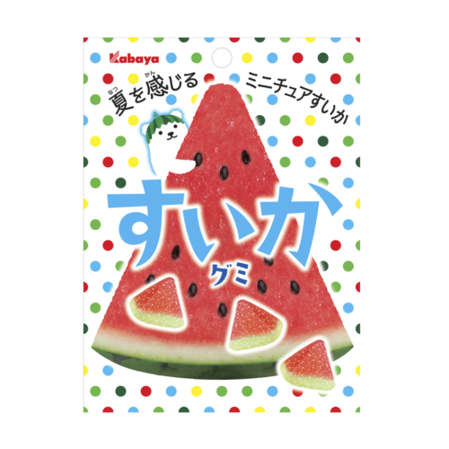 Kabaya Watermelon gummy Арбузный мармелад, 50 г