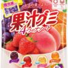 Meiji Juice Gummy Мармелад с фруктовым соком, ассорти, 90 г