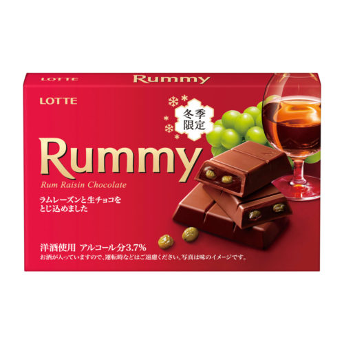 LOTTE Rummy Шоколад Изюм в роме