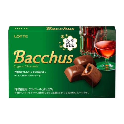 LOTTE Bacchus Шоколад с коньяком