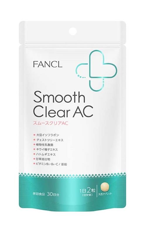 FANCL Smooth clear AC Добавка для проблемной кожи, курс 30 дней